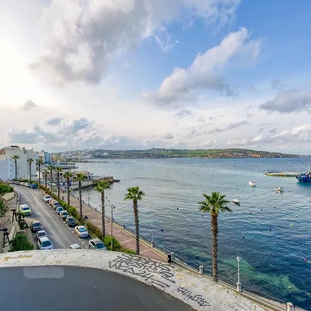 شقة Lovely 2br In St Pauls Bay Near Promenade By 360 Estates