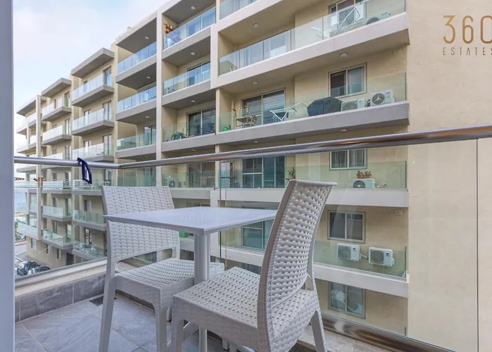 Lovely 2br In St Pauls Bay Near Promenade By 360 Estates *