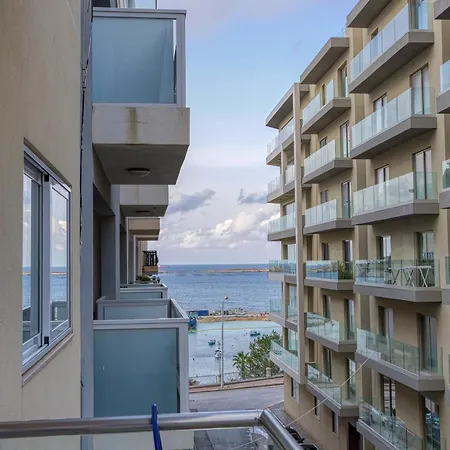 Apartmán Lovely 2br In St Pauls Bay Near Promenade By 360 Estates