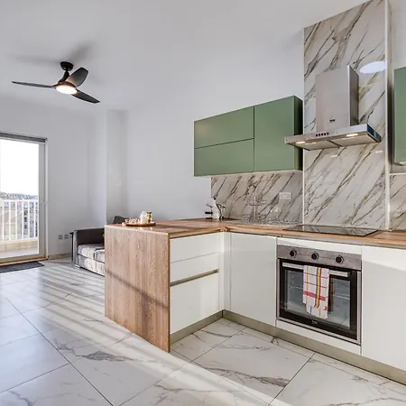 Apartmán Lovely 2br In St Pauls Bay Near Promenade By 360 Estates *