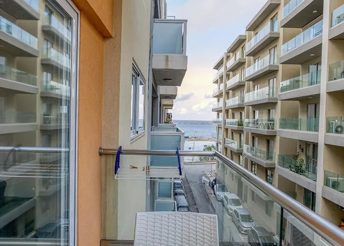 Lovely 2br In St Pauls Bay Near Promenade By 360 Estates Apartment *