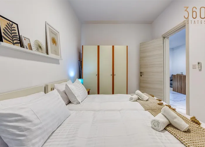 Lovely 2br In St Pauls Bay Near Promenade By 360 Estates * סיינט פול ביי