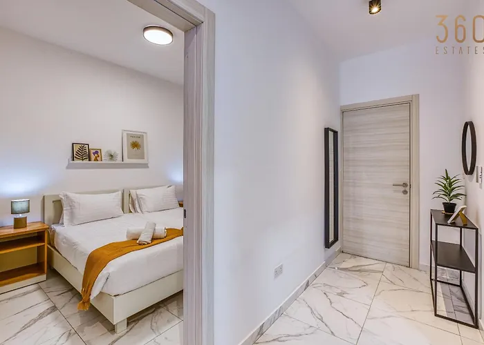 דירה Lovely 2br In St Pauls Bay Near Promenade By 360 Estates *