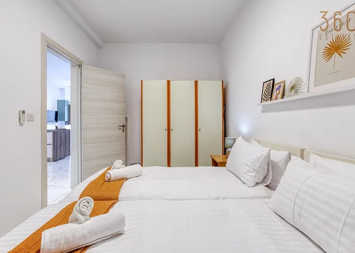 Lovely 2br In St Pauls Bay Near Promenade By 360 Estates דירה *