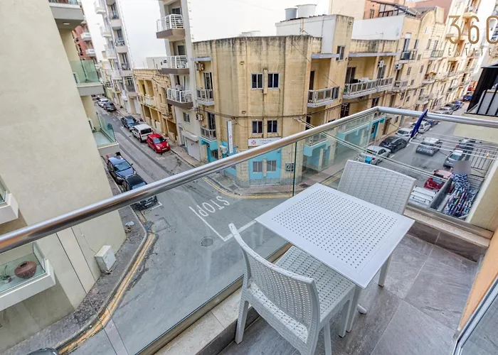 Lovely 2br In St Pauls Bay Near Promenade By 360 Estates סיינט פול ביי